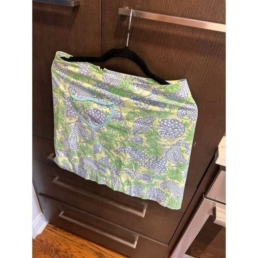 Lilly Pulitzer women 2 pencil skirt floral‎ heart pocket spring knee high